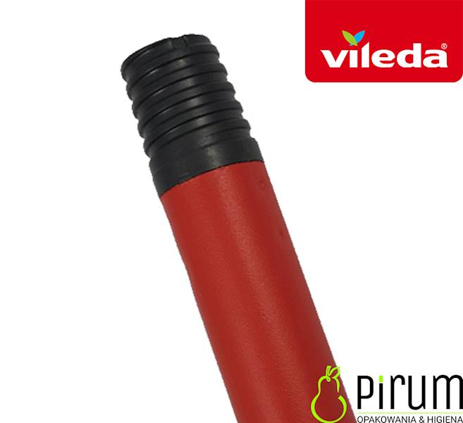 Vileda Kij Uniwersalny 130cm Metalowy Czerwony 