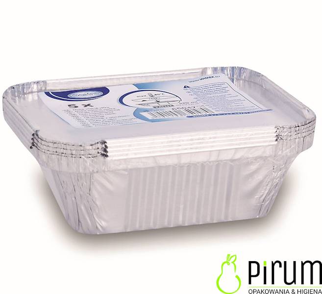 Foremka ALU 470ml + Dekiel 5szt. Wimex 65047