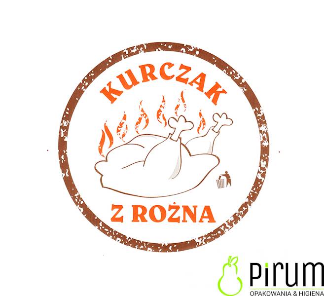 Torba KURCZAK Mała Nadruk 100szt Kiel-Pak TK-M