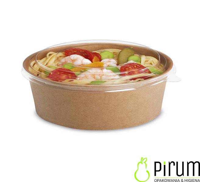 $ Miska 500ml PAP KRAFT 150mm Pokepack 50szt