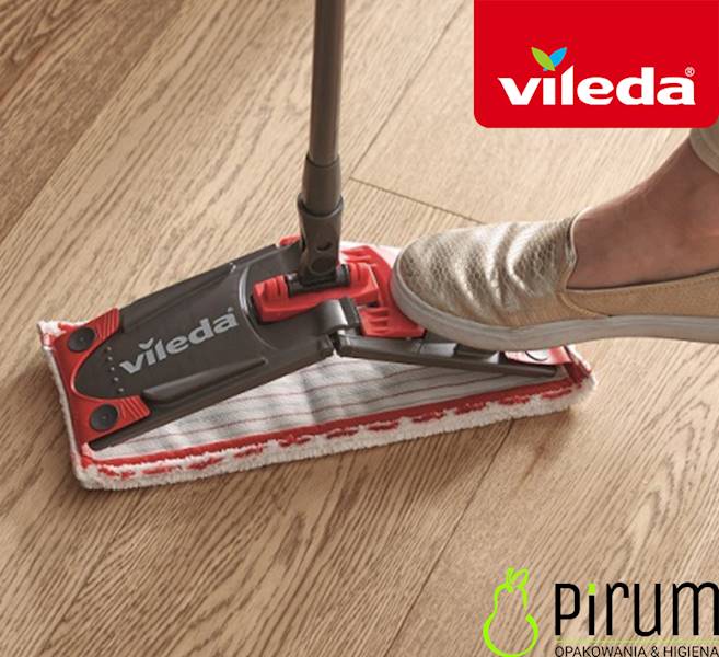 Vileda Ultramax Mop płaski 34cm z KIJEM Składanym