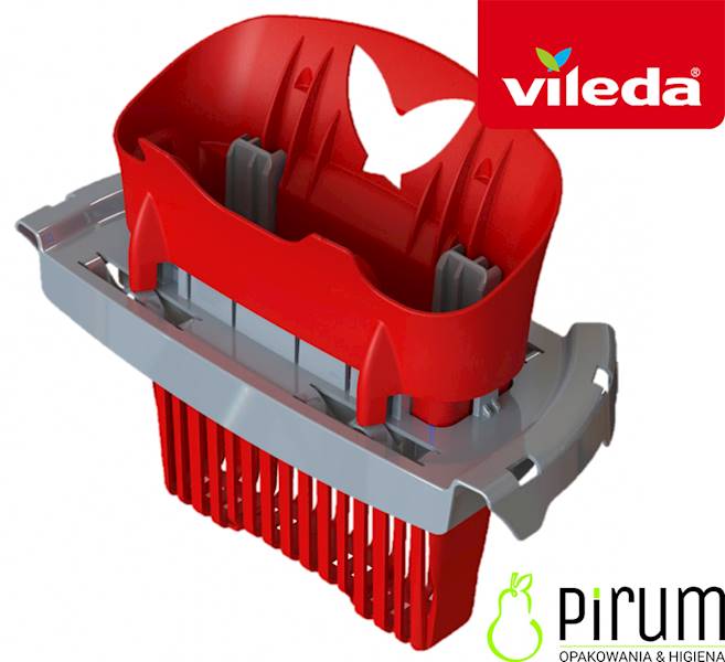 Vileda Wiadro Ultramax z Wyciskaczem  Szare