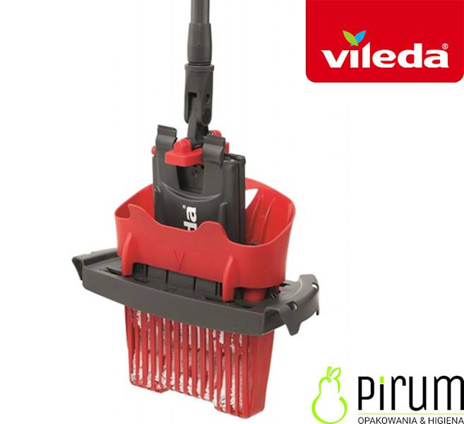 Vileda Wiadro Ultramax z Wyciskaczem  Szare