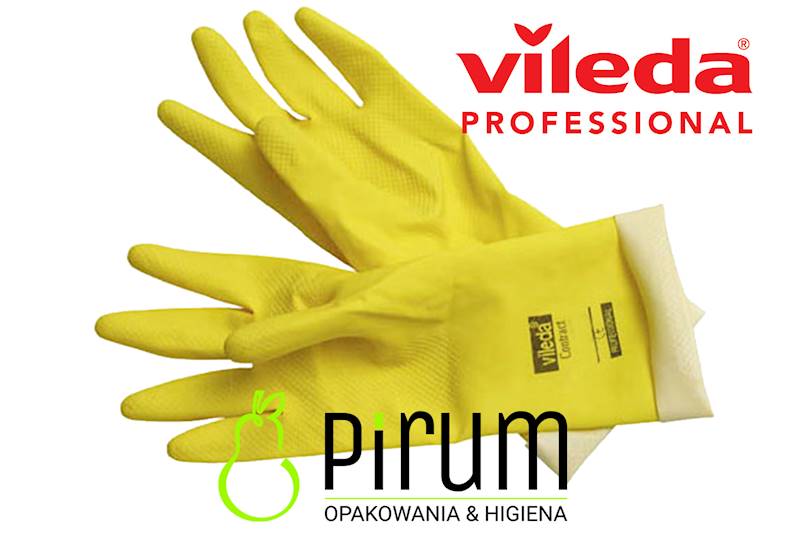 Vileda Rękawice M Contract Professional Żółte 