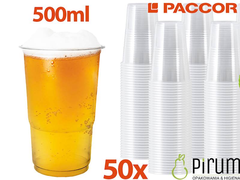 Kubek 500ml PP 95mm PIWO Paccor REUSE 50szt