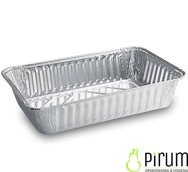 Foremka 800ml ALU 203x135x40mm 100szt Wimex 79100