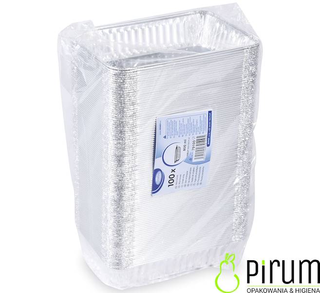 Foremka 800ml ALU 203x135x40mm 100szt Wimex 79100