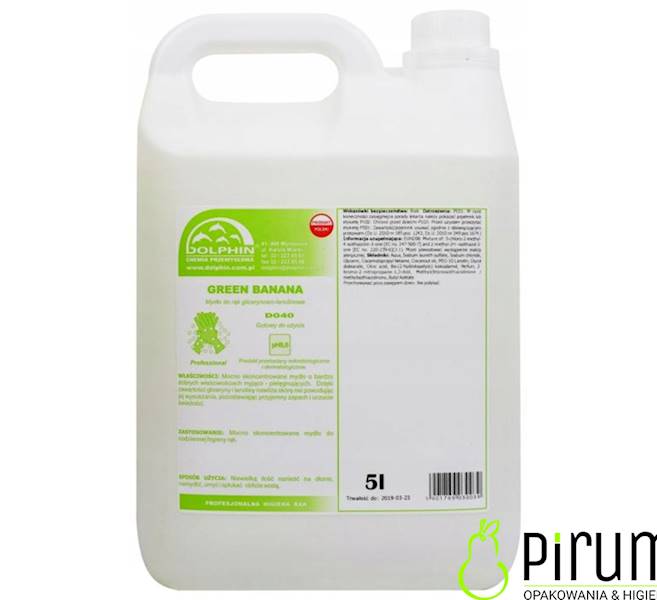 Dolphin 5L Mydło w Płynie Green Banana