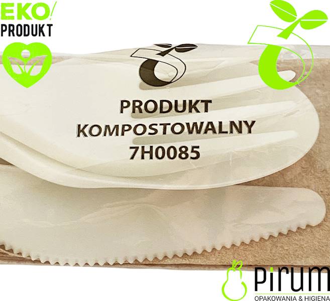 Konfekcja BIO S+W+N+Ł C-PLA Folia PLA 300szt