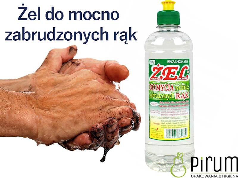 Chemar 500gr BHP Żel do Silnie zabrudzonych rąk