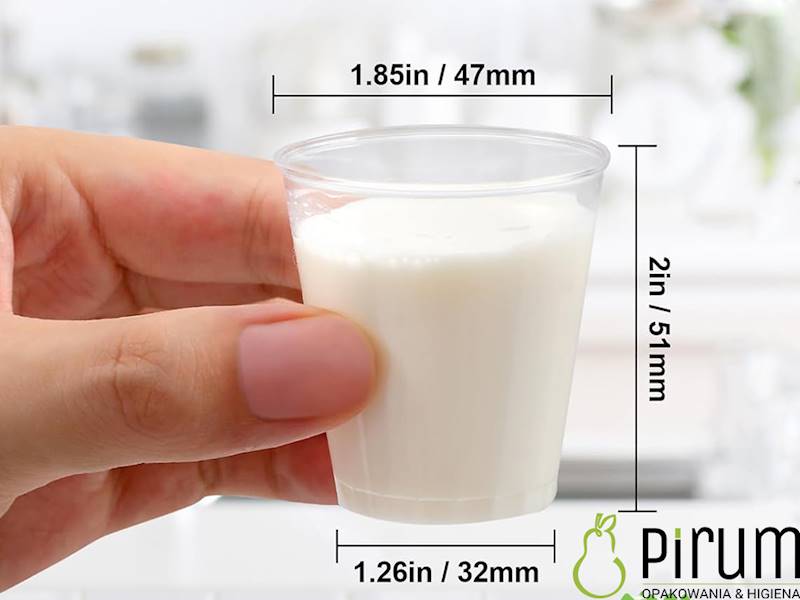 Kieliszek 40ml PS REUSE 45691 Papstar 50szt
