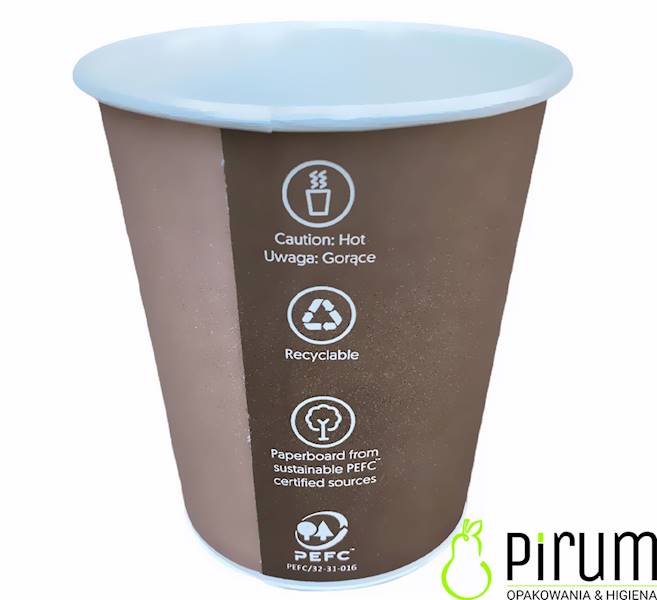 $ Kubek 250ml PAP/PE Spec To Go 80mm 80szt Huhta