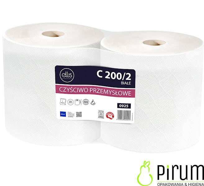 Ellis Czyściwo C200/2 28cm 190m Białe 0925 2szt
