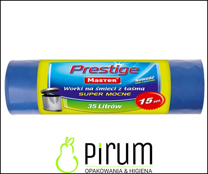 Prestige Worki 35L LD z taśmą Super 15szt S143