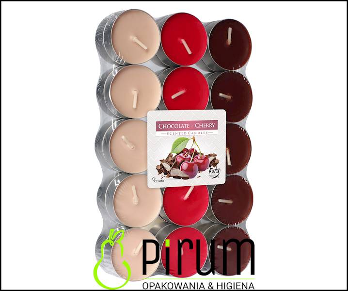 Bispol Podgrzewacz Chocola-cherry 30szt P15-30-104