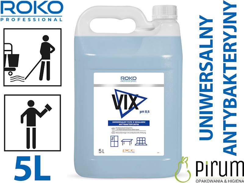 Roko 5L VIX Płyn Uniwersalny Antybakteryjny