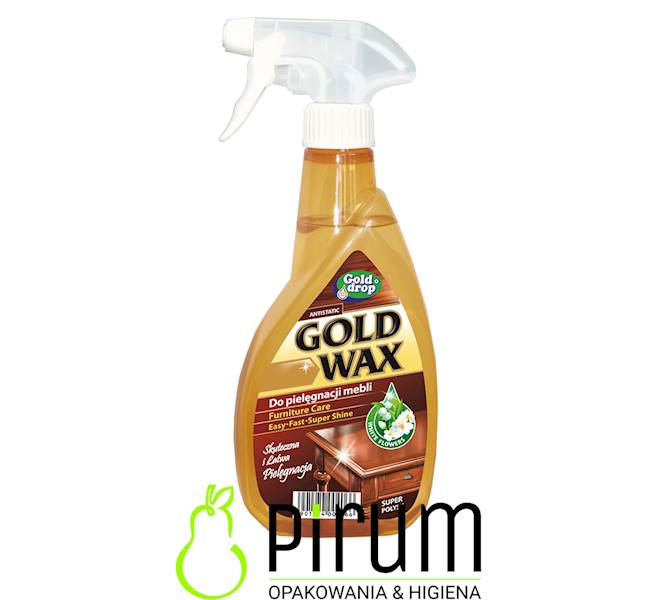 Gold Wax 400ml Pielęgnacja Mebli - Spray Brązowy