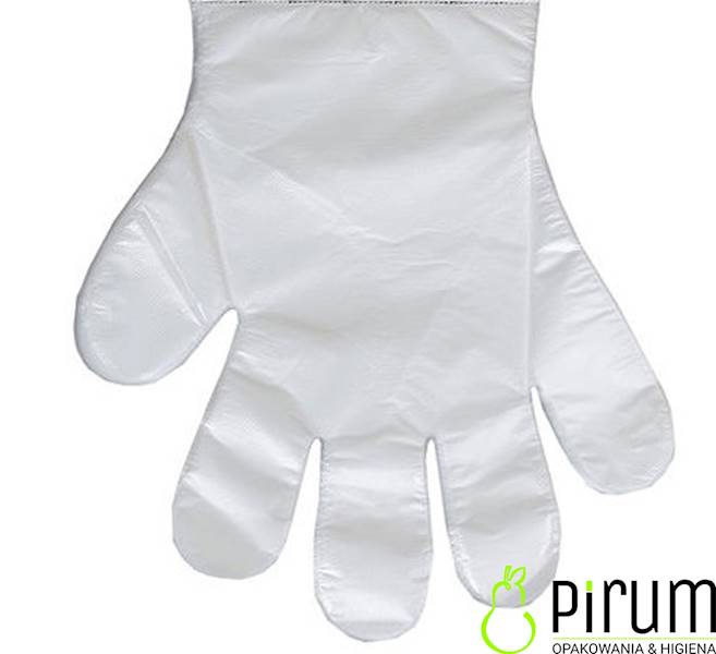 Plast Rękawice S Foliowe HDPE 100szt.