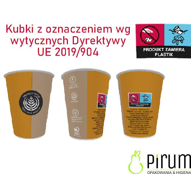 $ Kubek 300ml PAP/PE 90mm SPECIALTY TO GO 50szt