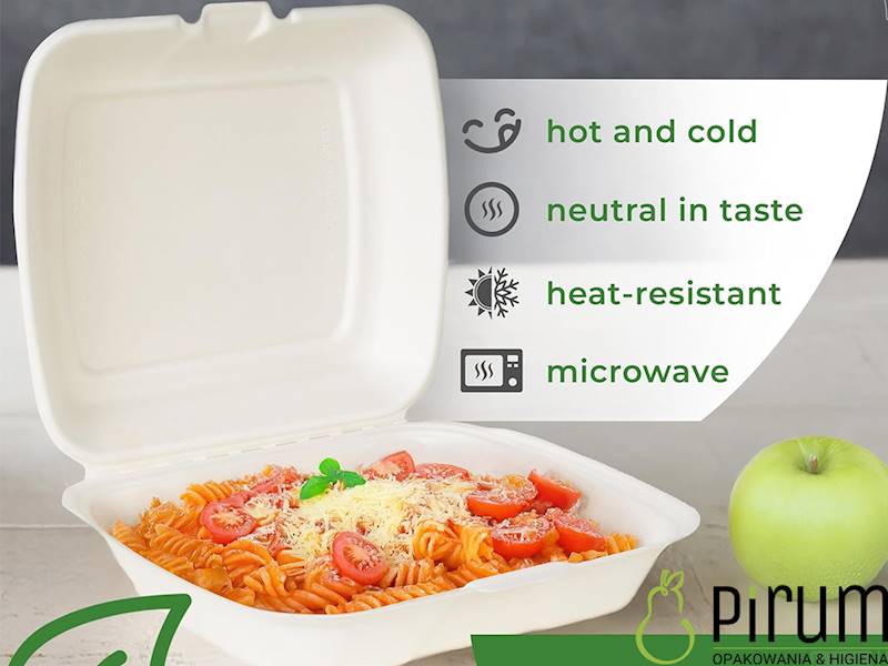 Menubox 1-dz 9" Trzcina 230x205 LOVE NATURE 50szt 
