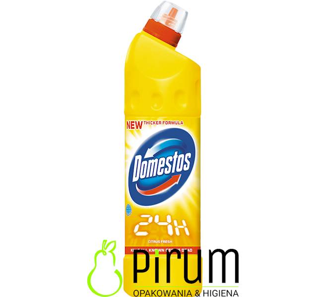 Domestos 750ml Płyn WC Citrus LEMON - Żółty