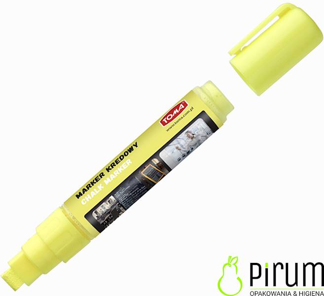 Toma Marker Kredowy TO-291 Żółty 5x8mm