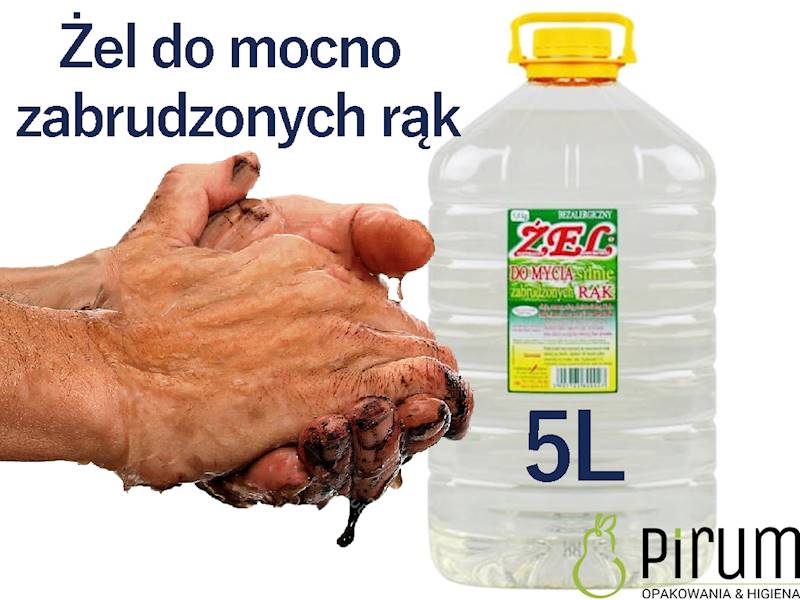Chemar 5kg BHP Żel do Silnie zabrudzonych rąk
