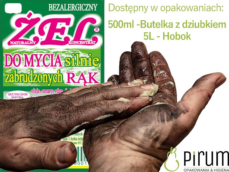 Chemar 5kg BHP Żel do Silnie zabrudzonych rąk