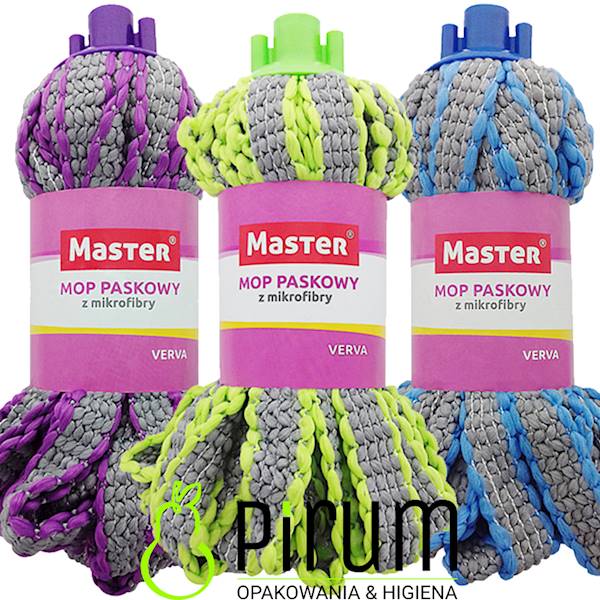 Master Mop Verva paskowy pleciony mikrofibra