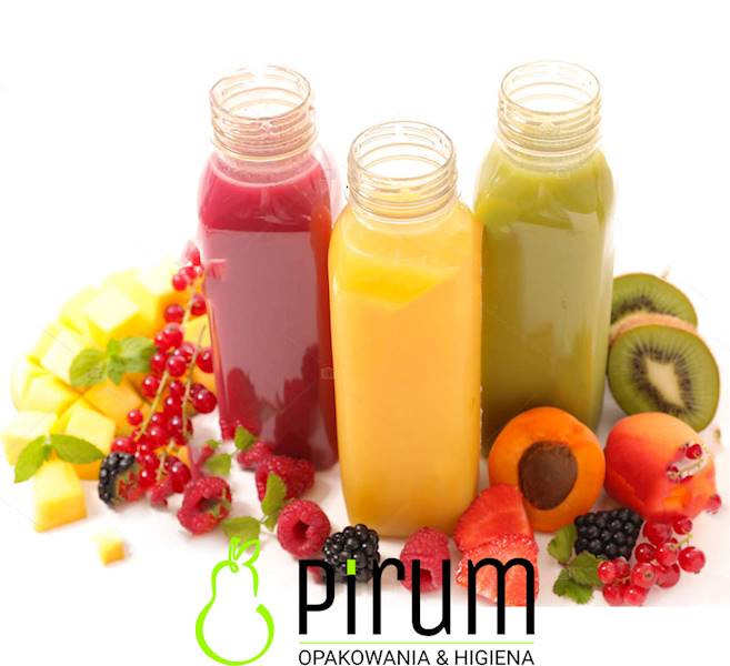 Butelka 400ml Pet Kwadrat + Nakrętka 100 sztuk