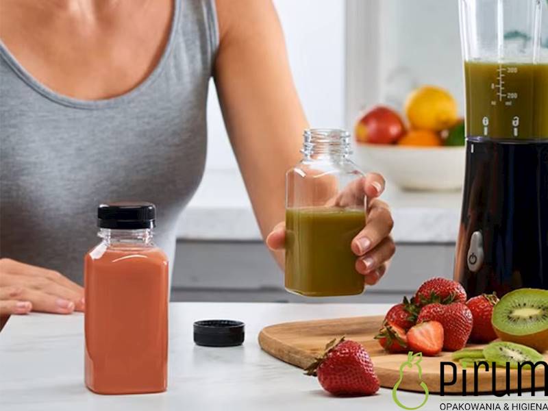 Butelka 400ml Pet Kwadrat + Nakrętka 126 sztuk