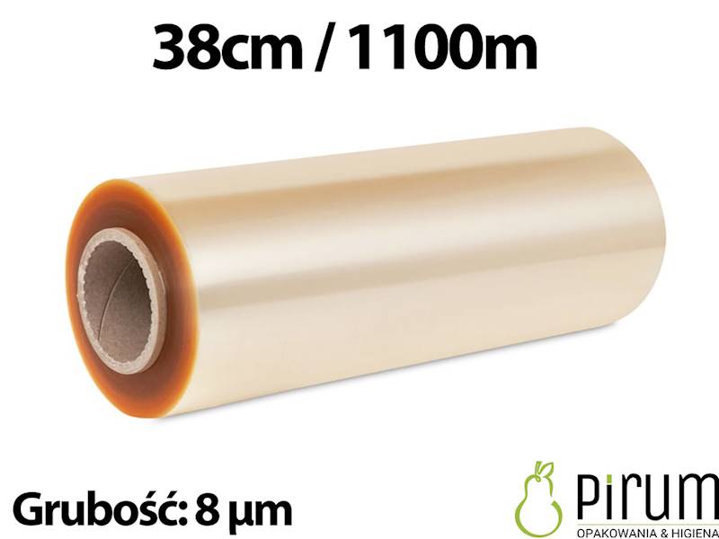 Folia PVC 38cm/1100m MF-160 Żółta 1066 4,695kg