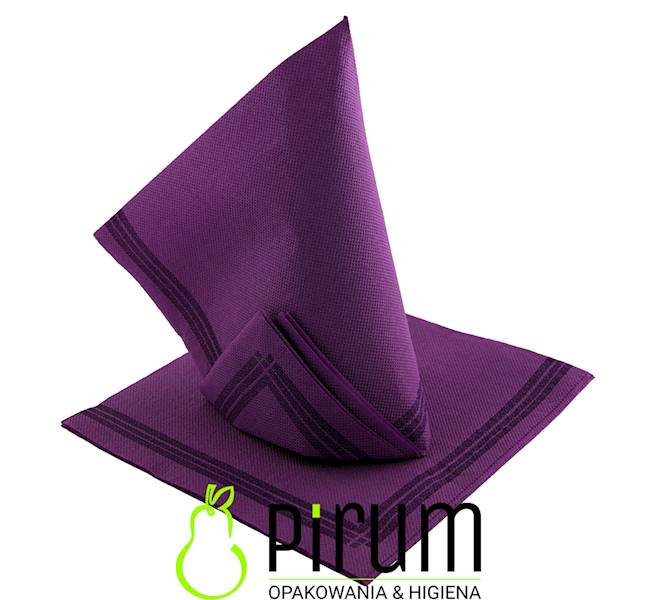 Serwetki 38x38 Purpura+ Pasek 50szt Tendance 21-97
