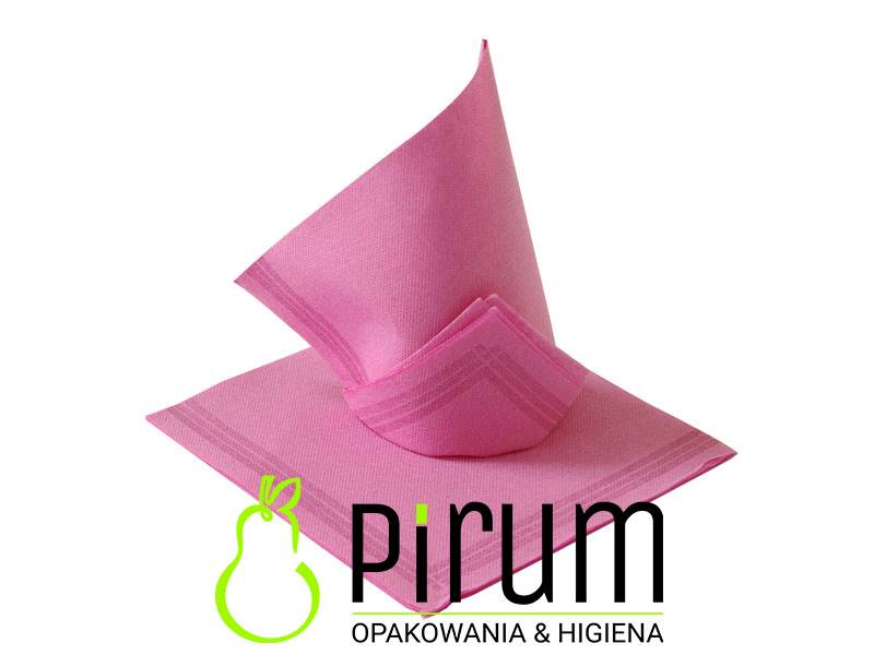 Serwetki 38x38 Ciemnoróżowa+ 50szt Tendance 21-77