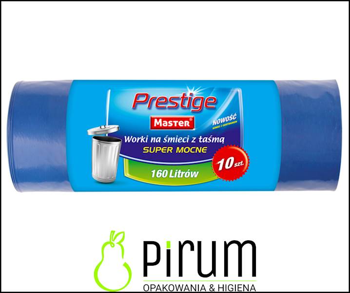 Prestige Worki 160L LD Niebieskie 10szt. (20) S150