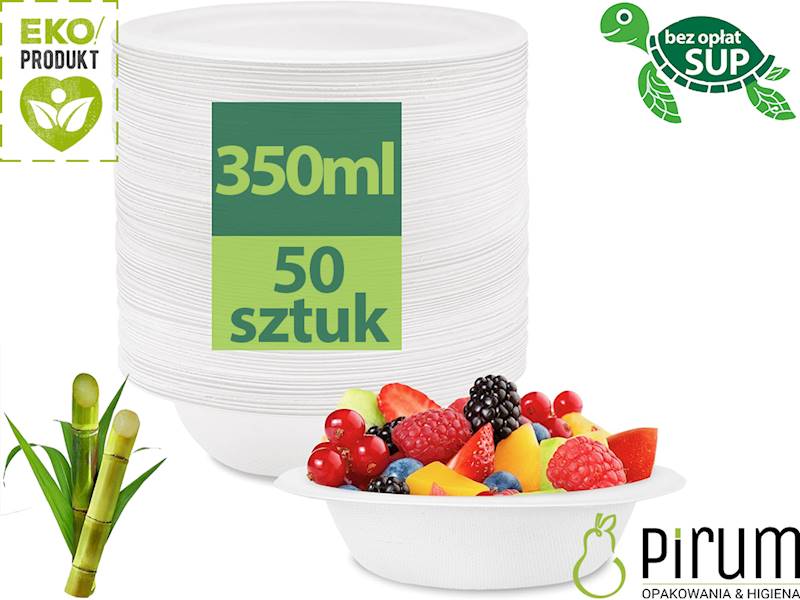 Miseczka 350ml Trzcina 13cm LOVE NATURE 50szt 
