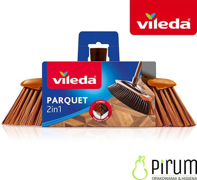 Vileda Miotła do Parkietu 2w1 Parquet - Zapas