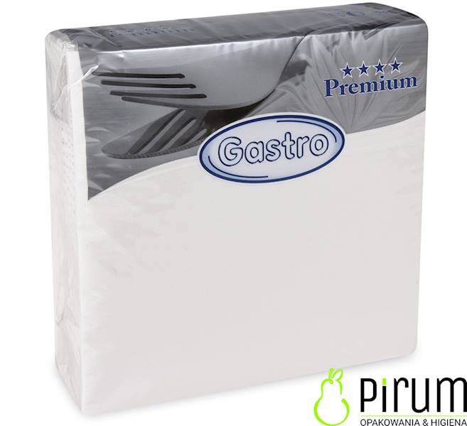 Serwetki 40x40 Białe Airlaid 50szt Wimex 89100