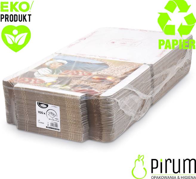 Pizza 40cm Pudełko Full Kolor Atest 100szt 71940