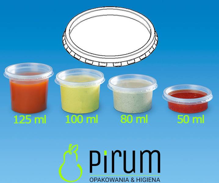 Przykrywka 70mm PP Guillin P7100c REUSE 100szt