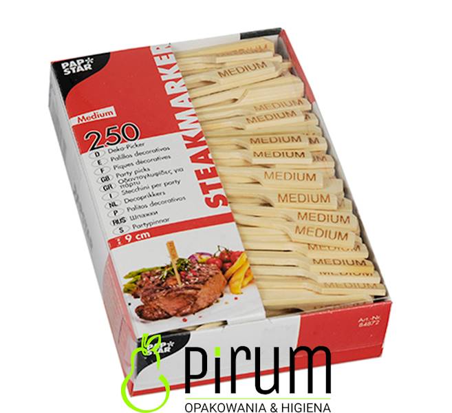 Patyczki Bambus 9cm MEDIUM 250szt Papstar 84872