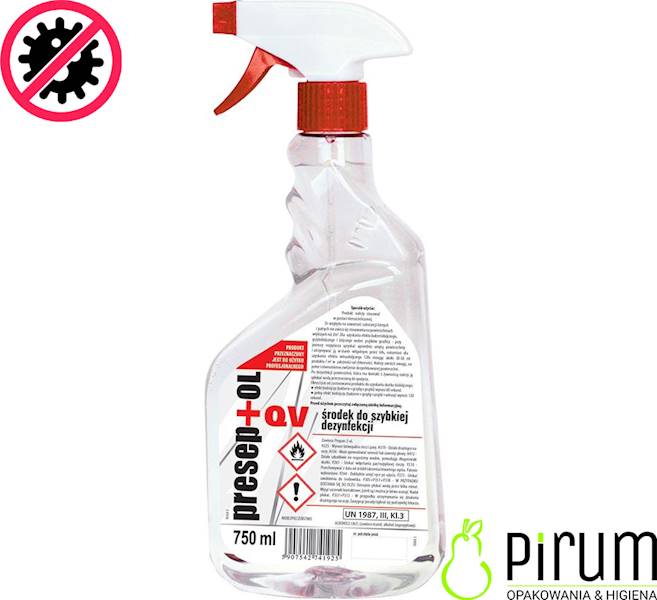 Preseptol QV 750ml Szybka Dezynfekcja Powierzchni
