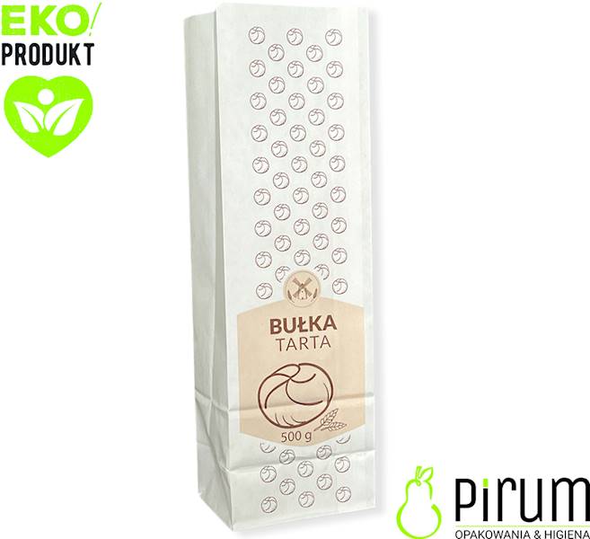 Torebka Bułka Tarta 80x60x250 1500szt Kram 40140