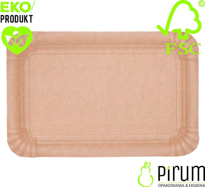 Abc Tacka 13x20cm PAP Nature Brązowa 100szt.