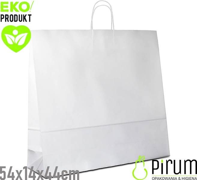 Torba 540x140x440 Ucho S^ BIAŁA ecqpack 250szt