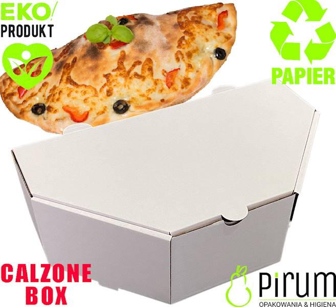 Pudełko Kartonowe CALZONE 31x17x10cm Białe 50szt 