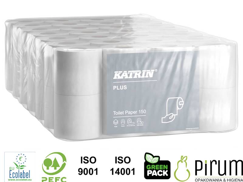 Katrin Plus 16525 Toilet Paper 150 17m 3w 8szt