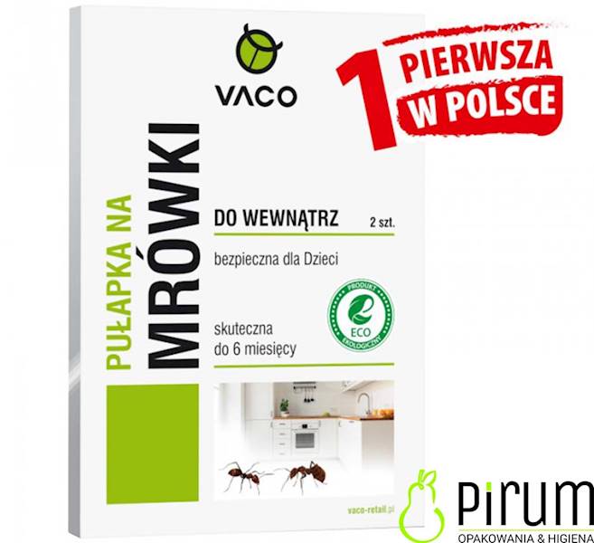 Vaco Eco Pułapka na Mrówki do wewnątrz 2szt