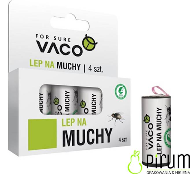 Vaco Eco Lep na MUCHY okrągły 4 sztuki