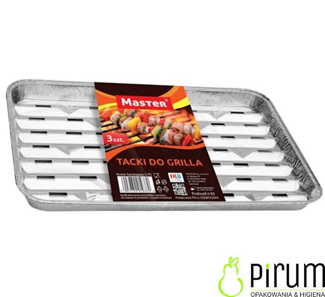 Master Tacka Aluminiowa GRILL 3szt S175